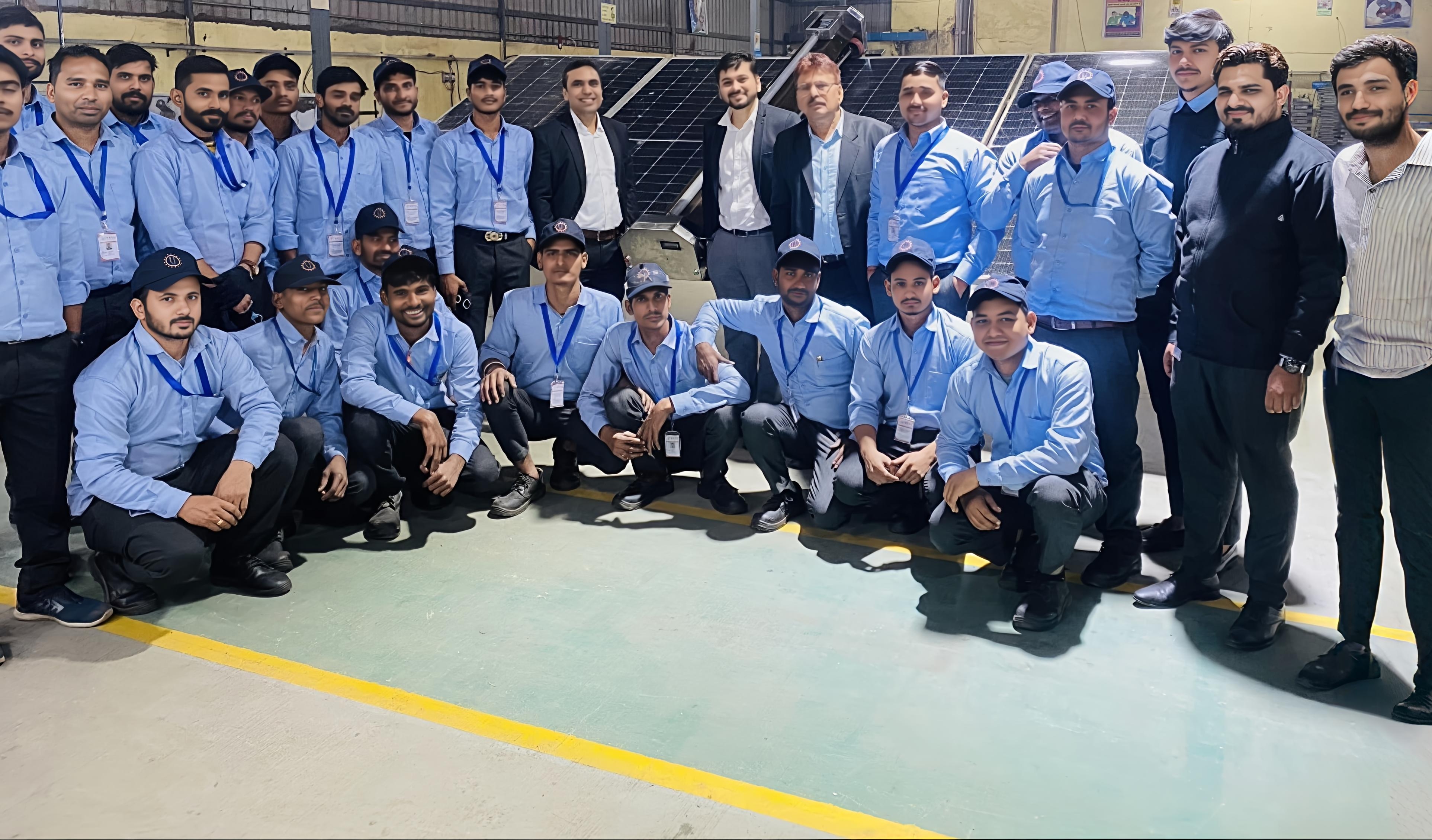 ENRAY AUTOCOMP team at work